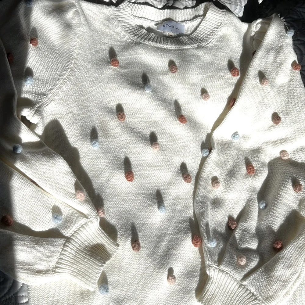 Storia puff sleeve sweater - Picture 2 of 5